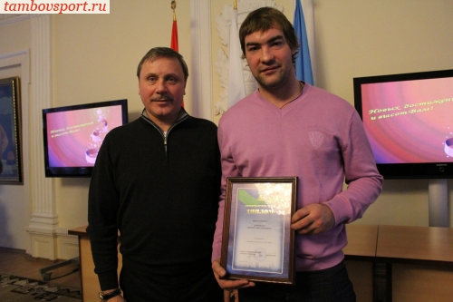 Никита Крючков стал лучшим хоккеистом Тамбовщины!